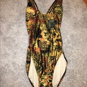 VINTAGE HIGH RISE SWIMSUIT
